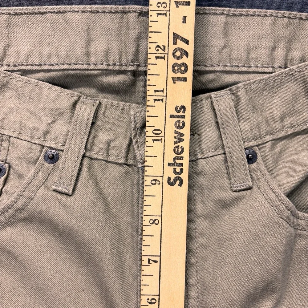 Levi's 559 Jeans Mens 33x32  Straight‎ Leg Beige Denim Streetwear Red Tab Work